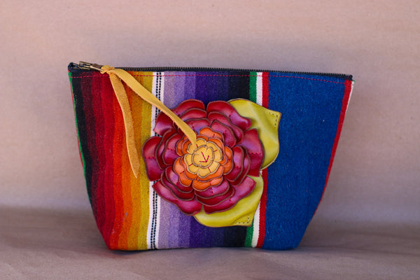 Serape Makeup Bag