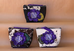 Cowhide MINI Makeup Bag