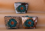 Cowhide MINI Makeup Bag
