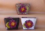 Cowhide MINI Makeup Bag