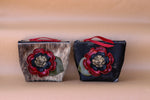 Cowhide MINI Makeup Bag