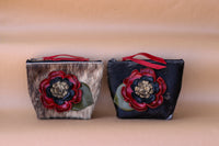 Cowhide MINI Makeup Bag