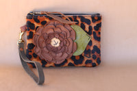 Cowhide Coin Purse