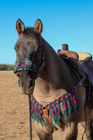 Floral Bronc Halter