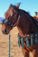 Floral Bronc Halter